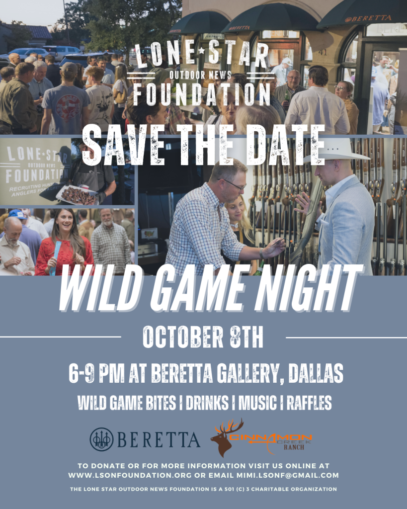 Wild Game Night at Beretta Gallery, Dallas on October 8th, 2025